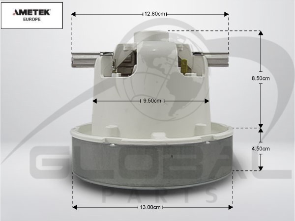 Gallery image 1 of ΜΟΤΕΡ ΣΚΟΥΠΑΣ DELONGHI PHILIPS 1300W AMETEK