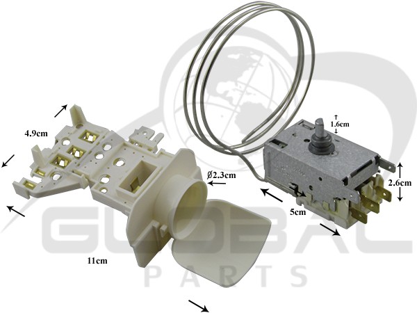 Gallery image 1 of ΘΕΡΜΟΣΤΑΤΗΣ ΨΥΓΕΙΟΥ WHIRLPOOL RANCO K59-S2785 481228238175