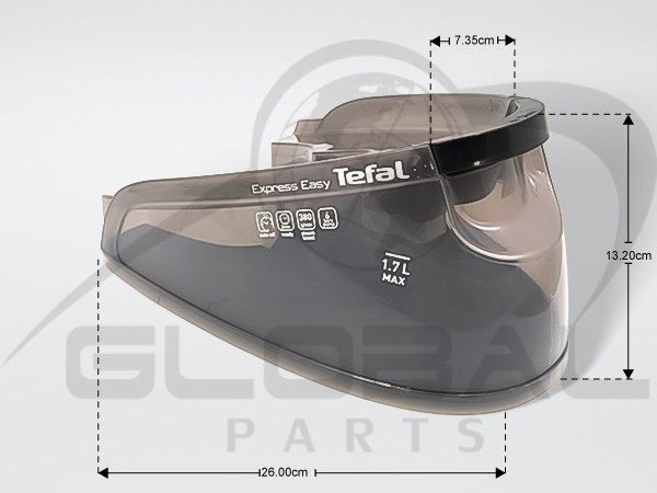 Gallery image 1 of ΔΟΧΕΙΟ ΝΕΡΟΥ ΑΤΜΟΣΥΣΤΗΜΑΤΟΣ TEFAL SS-9100042019