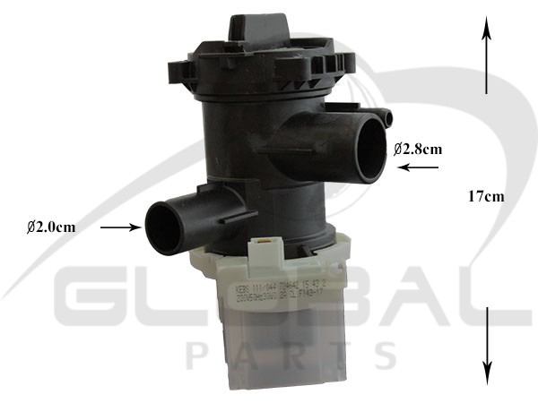 Gallery image 1 of ΑΝΤΛΙΑ ΠΛΥΝΤΗΡΙΟΥ ΡΟΥΧΩΝ BOSCH SIEMENS PITSOS  ΚΛΕΙΣΤΟ ΣΩΛΗΝΑΚΙ 00145428