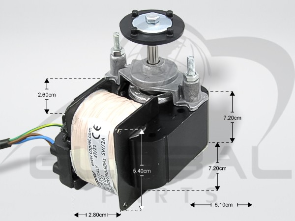 Gallery image 2 of ΑΝΕΜΙΣΤΗΡΑΣ COPREL 35/5W 2500RPM