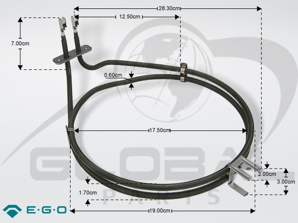 Gallery image 1 of ΑΝΤΙΣΤΑΣΗ ΚΟΥΖΙΝΑΣ ΑΕΡΟΘΕΡΜΗ 2100W SIEMENS BOSCH 00443340  00791579