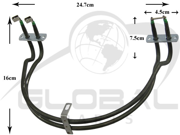 Gallery image 1 of ΑΝΤΙΣΤΑΣΗ ΚΟΥΖΙΝΑΣ ΑΕΡΟΘΕΡΜΗ NEFF 1700W 230V 00494643