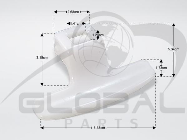 Gallery image 1 of ΚΛΕΙΣΤΡΟ ΠΛΥΝΤΗΡΙΟΥ ΡΟΥΧΩΝ MIDEA DELONGHI 12138100002762