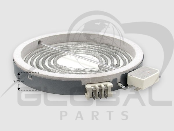 Gallery image 2 of ΓΝΗΣΙΑ ΕΣΤΙΑ ΚΟΥΖΙΝΑΣ ΚΕΡΑΜΙΚΗ 200ΜΜ 1700W WHIRLPOOL C00139053