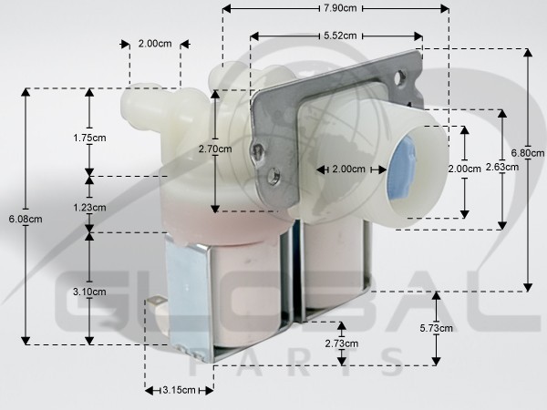 Gallery image 1 of ΒΑΛΒΙΔΑ ΠΛΥΝΤΗΡΙΟΥ ΡΟΥΧΩΝ  LG II 12V 5220FR1251G