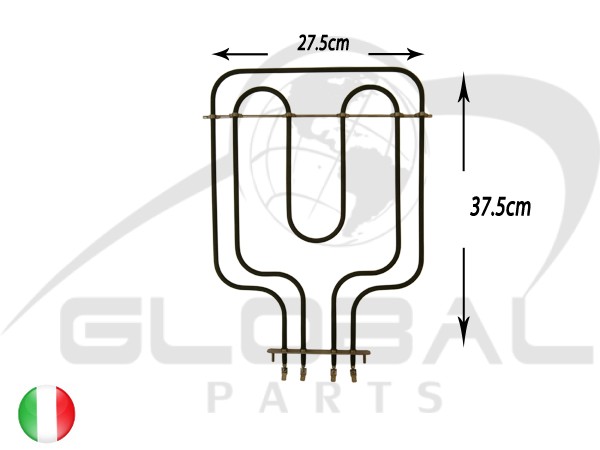 Gallery image 1 of ΑΝΤΙΣΤΑΣΗ ΚΟΥΖΙΝΑΣ ΑΝΩ TEBA GRILL 1500+750W