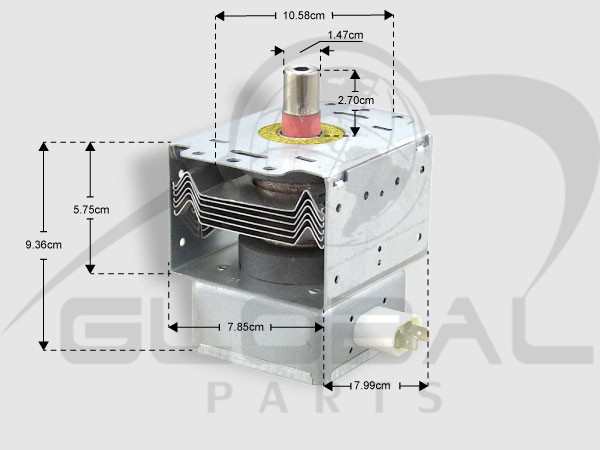 Gallery image 1 of ΜΑΓΝΕΤΡΟΝ ΦΟΥΡΝΟΥ ΜΙΚΡΟΚΥΜΑΤΩΝ 850WATT ΑΝ706
