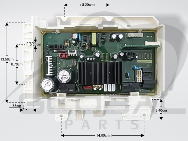 Gallery image 1 of ΠΛΑΚΕΤΑ ΠΛΥΝΤΗΡΙΟΥ ΡΟΥΧΩΝ SAMSUNG DC92-01223A