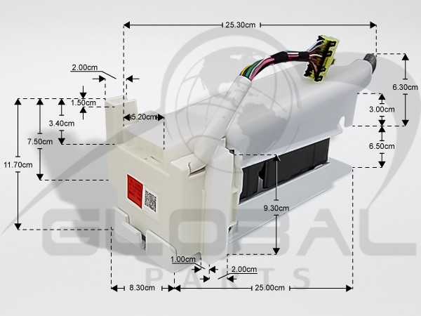 Gallery image 1 of ΠΑΓΟΜΗΧΑΝΗ ΨΥΓΕΙΟΥ SAMSUNG DA97-18859B