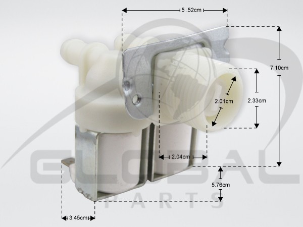 Gallery image 1 of ΒΑΛΒΙΔΑ ΠΛΥΝΤΗΡΙΟΥ ΡΟΥΧΩΝ  II LG 12V 5220FR1251G