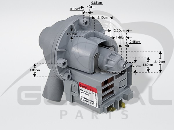 Gallery image 2 of ΑΝΤΛΙΑ ΕΠΑΓΓ.ΠΛ.ΠΙΑΤΩΝ 40W 230V