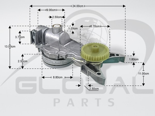 Gallery image 1 of ΜΟΤΕΡ (GEARBOX) ΜΙΞΕΡ KENWOOD AS00004518