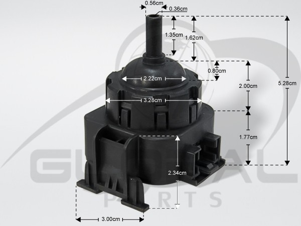 Gallery image 1 of ΠΡΕΣΟΣΤΑΤΗΣ ΠΛΥΝΤΗΡΙΟΥ ΡΟΥΧΩΝ ORIGINAL SIEMENS ΒΟSCH 10009438