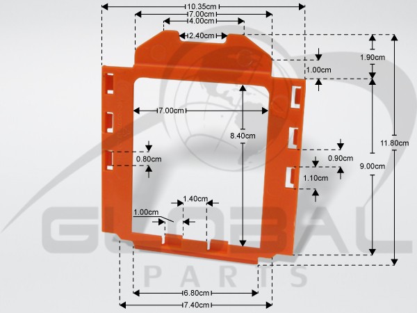 Gallery image 1 of ΥΠΟΔΟΧΗ ΣΑΚΟΥΛΑΣ ΣΚΟΥΠΑΣ SIEMENS BOSCH 00797539