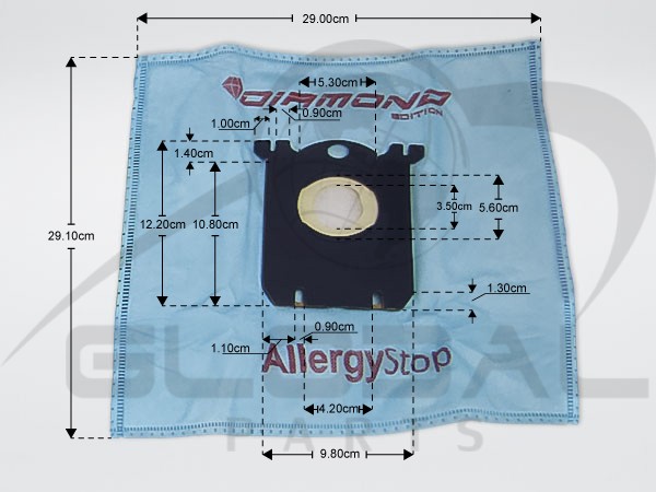 Gallery image 1 of ΣΑΚΟΥΛΑ ΣΚΟΥΠΑΣ PHILIPS S BAG ALLERGY STOP SET 5 ΤΕΜ + 2 ΦΙΛΤΡΑ