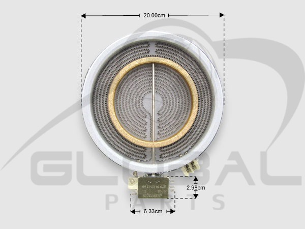 Gallery image 1 of ΕΣΤΙA ΚΟΥΖΙΝΑΣ ΚΕΡΑΜΙΚΗ GORENJE 200/125ΜΜ 1700/700