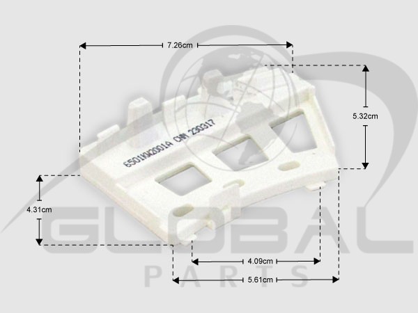 Gallery image 1 of ΑΙΣΘΗΤΗΡΑΣ ΣΤΡΟΦΩΝ ΠΛΥΝΤΗΡΙΟΥ ΡΟΥΧΩΝ LG 6501KW2001A