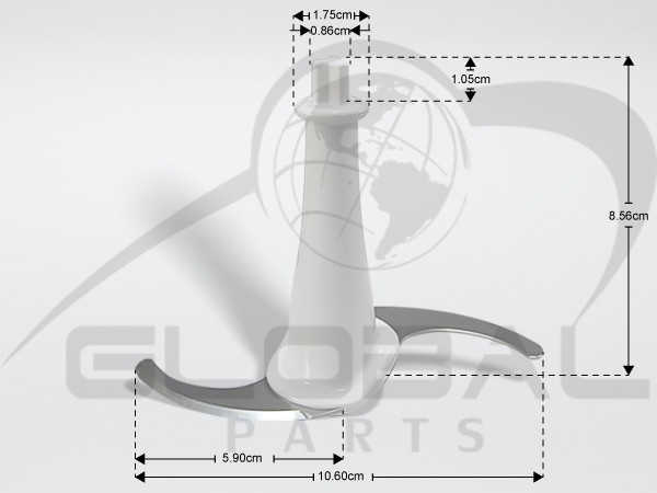 Gallery image 1 of ΜΑΧΑΙΡΙ ΚΟΥΖΙΝΟΜΗΧΑΝΗΣ KENWOOD KW712997