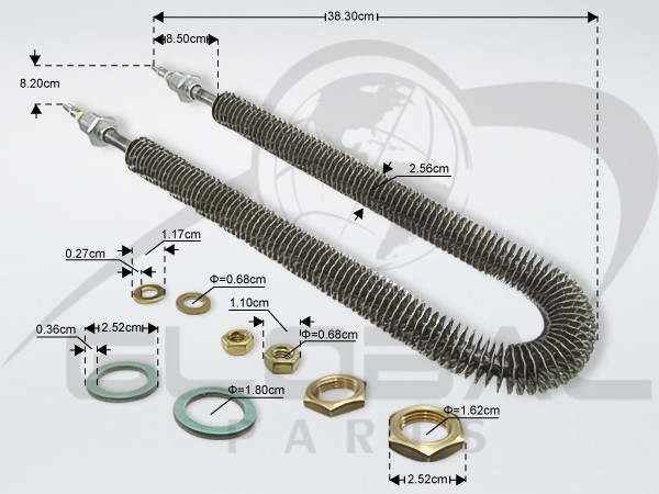 Gallery image 1 of ΑΝΤΙΣΤΑΣΗ ΧΩΡΟΥ ΕΠΑΓΓ.ΠΛ.ΠΙΑΤΩΝ 2000W 230V TR0359