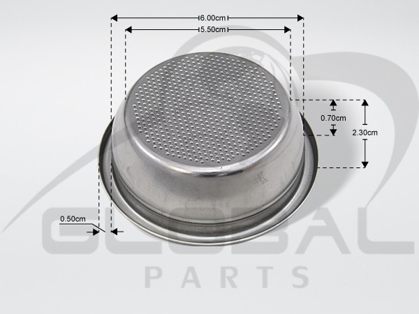 Gallery image 2 of ΦΙΛΤΡΟ ΓΚΡΟΥΠ 2 ΔΟΣΕΩΝ 14GR Φ 70ΜΜ