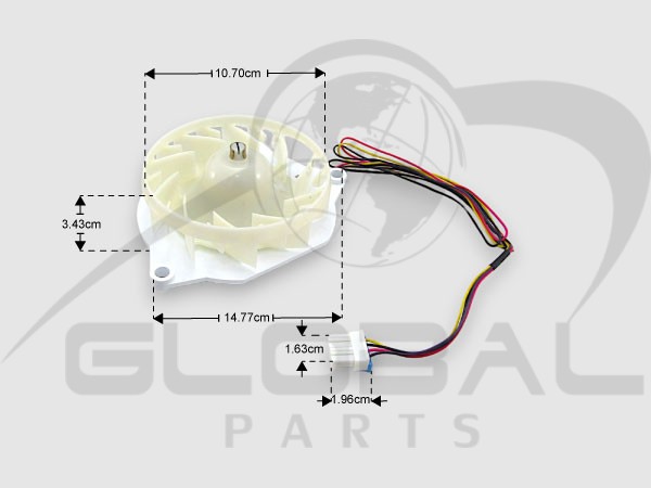 Gallery image 1 of ΓΝΗΣΙΟΣ ΑΝΕΜΙΣΤΗΡΑΣ ΨΥΓΕΙΟΥ LG EAU64824806