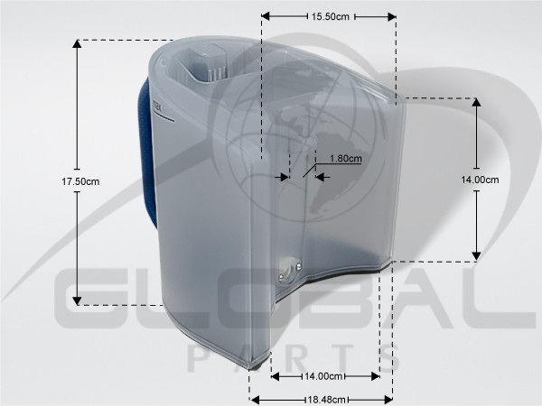 Gallery image 1 of ΓΝΗΣΙΟ ΔΟΧΕΙΟ ΝΕΡΟΥ ΑΤΜΟΣΥΣΤΗΜΑΤΟΣ BRAUN 5512812211