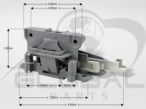 Gallery image 1 of ΚΛΕΙΔΑΡΙΑ ΠΟΡΤΑΣ ΠΛ.ΠΙΑΤΩΝ ARISTON DEA602