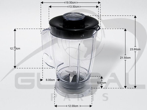 Gallery image 1 of ΚΑΝΑΤΑ ΜΠΛΕΝΤΕΡ KENWOOD KW716113