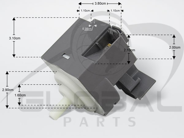 Gallery image 1 of ΠΡΕΣΟΣΤΑΤΗΣ ΠΛΥΝΤΗΡΙΟΥ ΡΟΥΧΩΝ BEKO 2833830300
