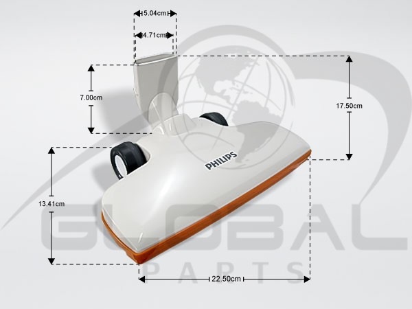 Gallery image 2 of ΠΕΛΜΑ ΣΚΟΥΠΑΣ ΔΑΠΕΔΟΥ ΛΕΥΚΟ PHILIPS 422245945416