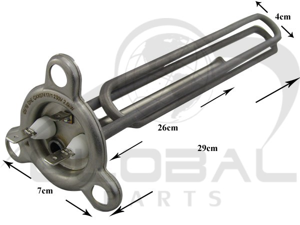 Gallery image 1 of ΑΝΤΙΣΤΑΣΗ ΜΠΟΙΛΕΡ ΕΠΑΓ.ΠΛ.ΠΙΑΤΩΝ 2600W 230V 230113