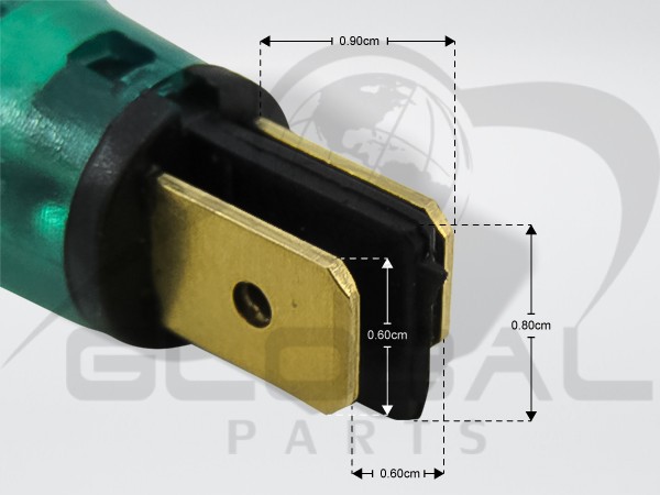 Gallery image 2 of ΕΝΔΕΙΚΤΙΚΗ ΛΥΧΝΙΑ ΠΡΑΣΙΝΗ Φ13MM