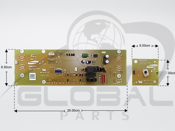Gallery image 1 of ΠΛΑΚΕΤΑ ΠΛΥΝΤΗΡΙΟΥ ΡΟΥΧΩΝ SAMSUNG DE92-02875B