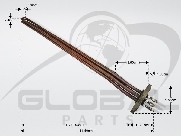 Gallery image 1 of ΑΝΤΙΣΤΑΣΗ ΕΠΑΓΓ.ΚΑΦΕΤΙΕΡΑΣ 6000W 220V