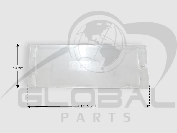 Gallery image 1 of ΚΑΛΥΜΜΑ ΛΑΜΠΑΣ ΑΠΟΡΟΦΗΤΗΡΑ ELICA 170X65MM