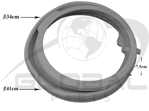 Gallery image 1 of ΛΑΣΤΙΧΟ ΠΟΡΤΑΣ ΠΛΥΝΤΗΡΙΟY ΡΟΥΧΩΝ  ZANUSSI 1327246110