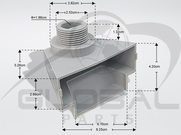 Gallery image 1 of ΑΕΡΟΠΑΓΙΔΑ ΕΠΑΓ.ΠΛ.ΠΙΑΤΩΝ 85Χ50Χ35ΜΜ