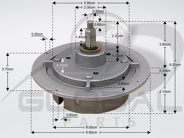 Gallery image 1 of ΚΟΜΠΛΕΡ ΑΡΤΟΠΑΡΑΣΚΕΥΑΣΤΗ KENWOOD BM250-256 KW712165