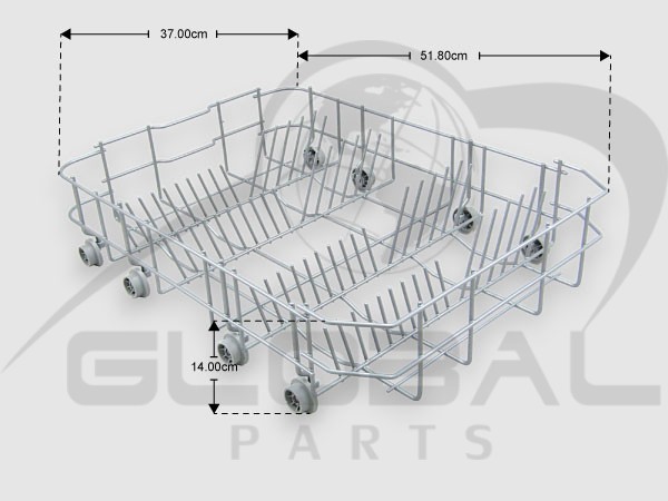 Gallery image 1 of ΓΝΗΣΙΟ ΚΑΛΑΘΙ ΚΑΤΩ ΠΛΥΝΤΗΡΙΟΥ ΠΙΑΤΩΝ BOSCH SIEMENS WHIRLPOOL C00535758