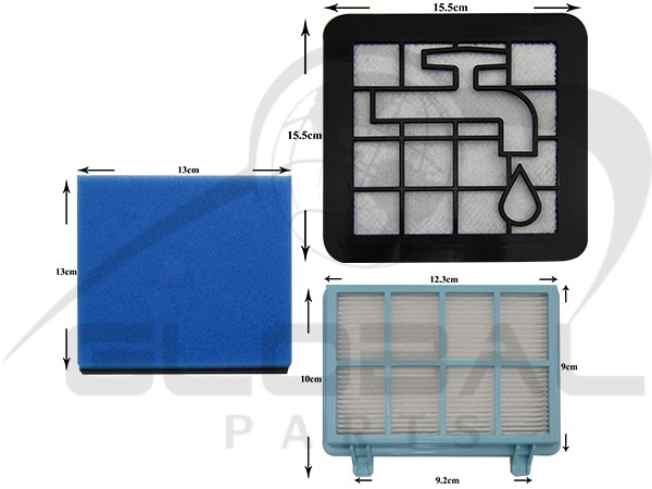 Gallery image 2 of ΦΙΛΤΡΟ ΣΚΟΥΠΑΣ PHILIPS KIT FC8010