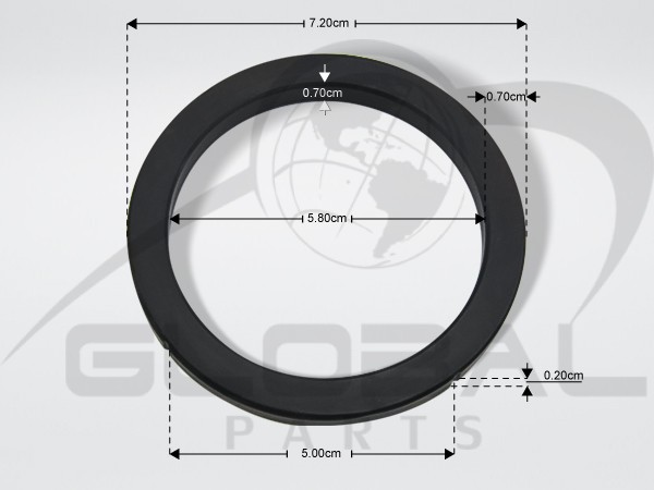 Gallery image 1 of ΦΛΑΝΤΖΑ ΚΟΥΠΑΣ 72Χ58Χ7ΜΜ