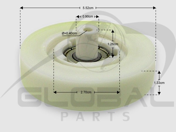 Gallery image 1 of ΓΝΗΣΙΟ ΡΑΟΥΛΟ ΚΑΔΟΥ ΣΤΕΓΝΩΤΗΡΙΟΥ ARISTON INDESIT HOT POINT WHIRLPOOL 481010456115