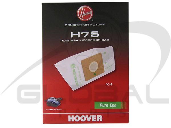 Gallery image 1 of ΣΑΚΟΥΛΑ ΣΚΟΥΠΑΣ HOOVER CUBED SILENCE 35601663 H75 SET 4 ΤΕΜ