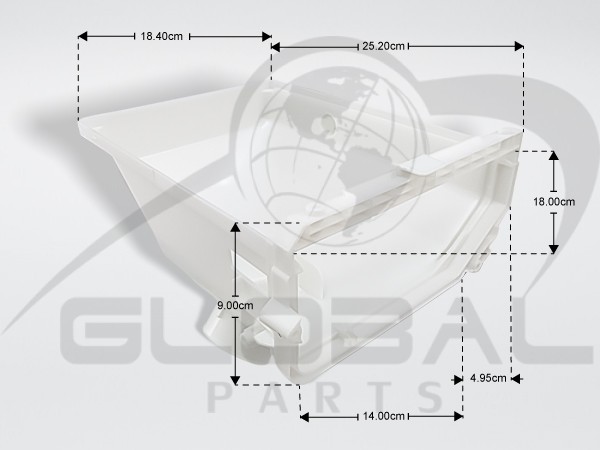 Gallery image 1 of ΘΗΚΗ ΚΑΤΩ ΣΑΠΟΥΝΟΘΗΚΗΣ ΠΛΥΝΤΗΡΙΟΥ SAMSUNG DC61-03473A