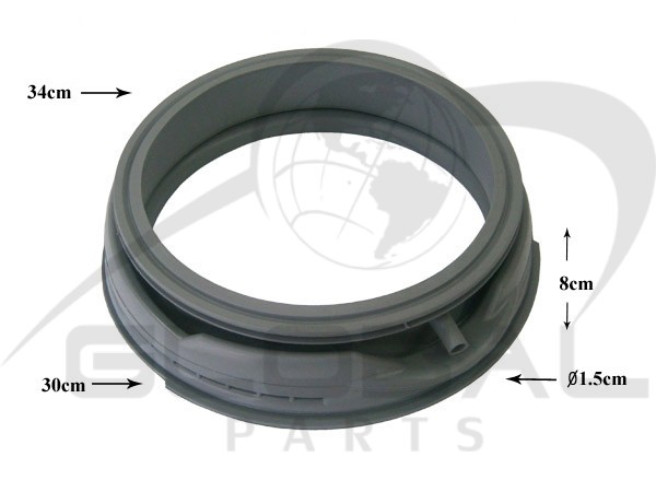Gallery image 1 of ΛΑΣΤΙΧΟ ΠΟΡΤΑΣ ΠΛΥΝΤΗΡΙΟY ΡΟΥΧΩΝ SIEMENS BOSCH CONSTRUCTA 289500