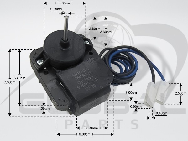 Gallery image 2 of ΑΝΕΜΙΣΤΗΡΑΣ ΨΥΓΕΙΟΥ INDESIT ARISTON C00093206