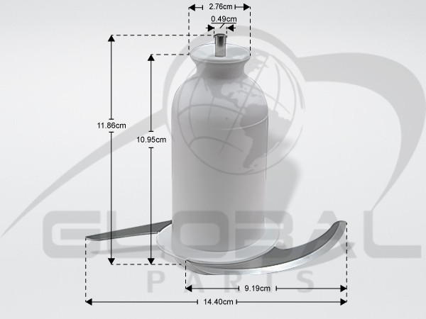 Gallery image 1 of ΜΑΧΑΙΡΙ ΚΑΔΟΥ ΚΟΥΖΙΝΟΜΗΧΑΝΗΣ KENWOOD KW714289