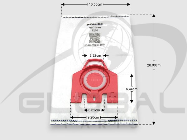 Gallery image 2 of ΣΑΚΟΥΛΑ ΣΚΟΥΠΑΣ MIELE FJM ORIGINAL SET 4 ΤΕΜ + 2 ΦΙΛΤΡΑ