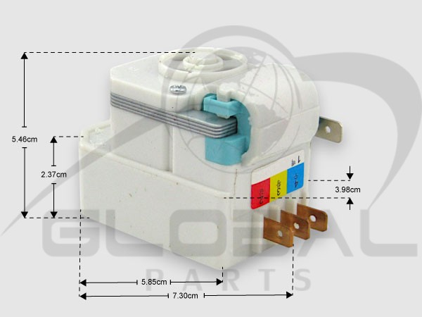 Gallery image 1 of ΧΡΟΝΟΔΙΑΚΟΠΤΗΣ ΨΥΓΕΙΟY SANKYO TMDEX09TC1 220V